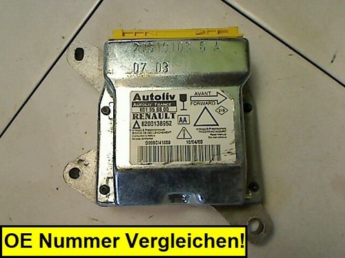 Airbagsteuergerät renault - airbagsteuergerät,