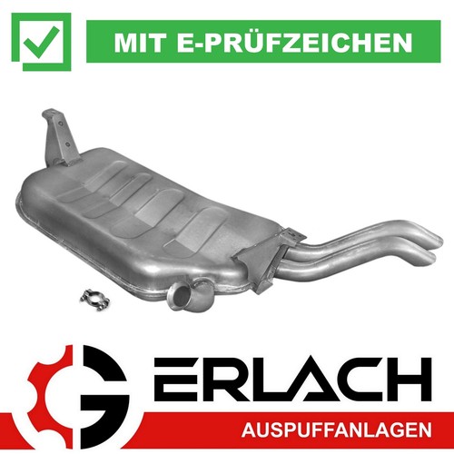 Endschalldämpfer für renault - für,