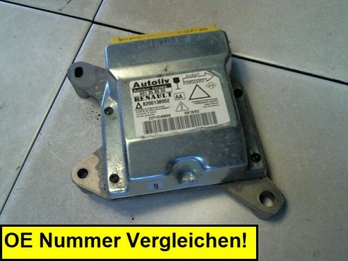 Airbagsteuergerät renault - airbagsteuergerät,